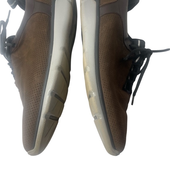 Johnston and Murphy Men's Brown Shoes Size 11.5 - Picture 3 of 8